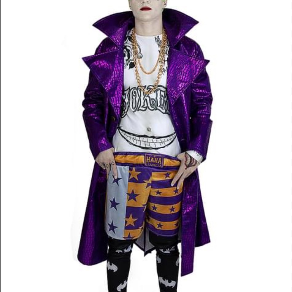 Men's Purple Joker Costume – Suicide Squad